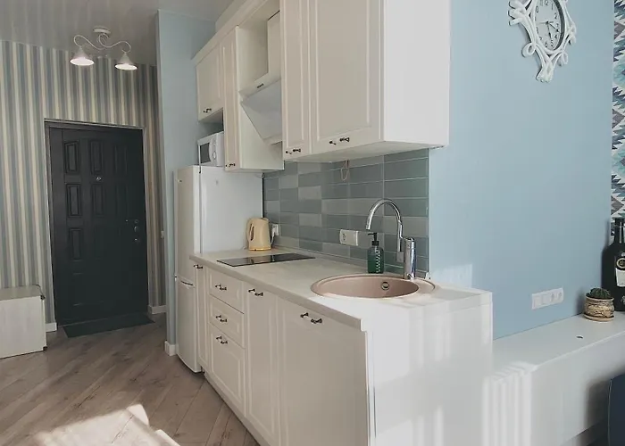 Apartment в сердце аркадии возле моря *